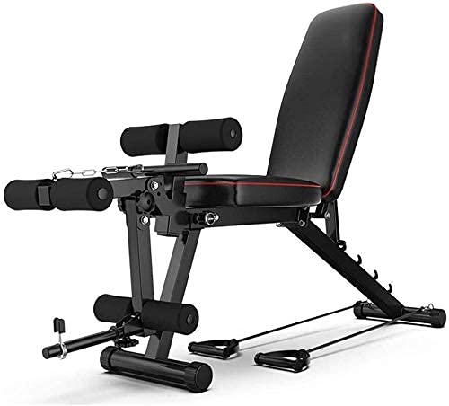  verstellbare Bank Fitnessbank klappbar Hantel Trainingsbank Herren Bankdrücken Heimfitnessgeräte einem Gewicht von