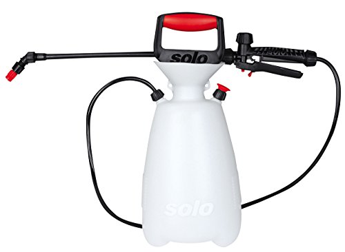 Solo 5 Liter Drucksprüher mit Schultertragegurt SOLO 408 weiß 19 x 19 x 45 cm