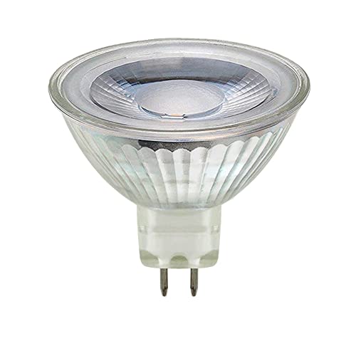 NCC-Licht LED Leuchtmittel MR16 Glas Reflektor 3W 25W GU5 3 250lm warmweiß 2700K 38 1 Stück