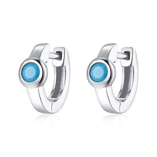 Bali 7mm Mini Creolen Silber 925 Klein Ear Huggies Hoops Ohrringe Gold Huggy Earrings Türkis Ohr Creolen Klapp Kreolen Vergoldet Klapp-creolen Damen Männer