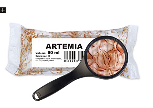 Lebendfutter Fischfutter SAHAWA Artemia 10x90ml Beutel