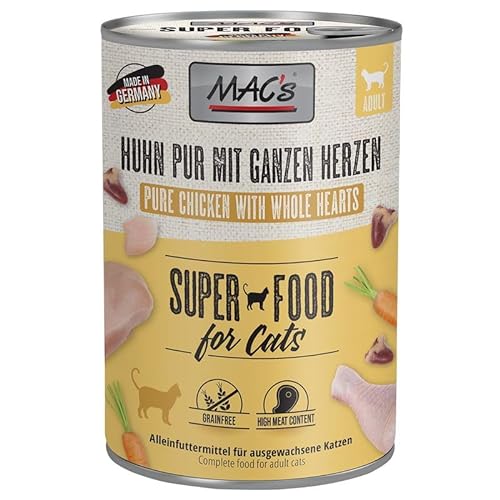 MACs Mac s Katze Sparpaket 60 x 400g Sorten frei wählbar Nassfutter