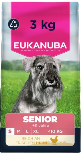 Eukanuba Senior frischem Huhn für kleine Rassen für ältere 3