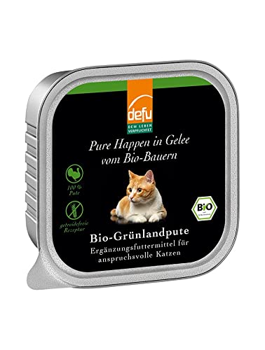 1x 100g Grünlandpute Pure Happen in Gelee Ergänzungsfuttermittel für