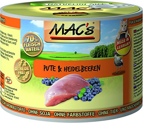 MACs Pute Heidelbeeren 6 x 200 g