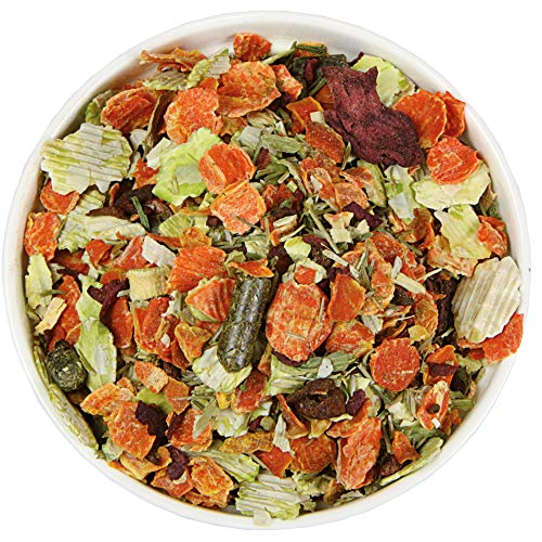 Schecker Ergänzungsfuttermittel - Gemüsegarten Mix - getreidefrei - glutenfrei - vegetarisch - vegan - veggi - Gemüseflocken 1 kg