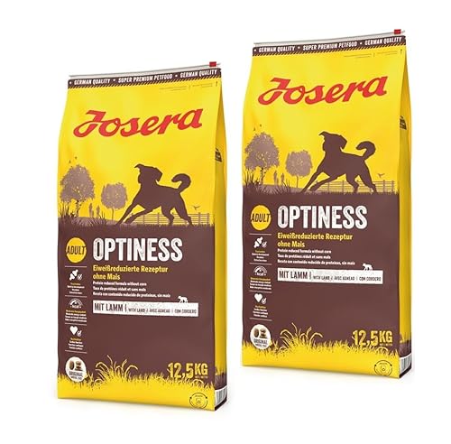 Josera Nature Optiness 2 x 12 5kg Sparpaket Trockenfutter für Hunde
