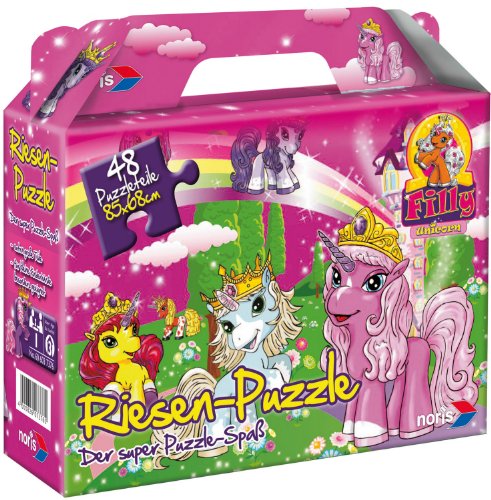  606037376   Unicorn Bodenpuzzle 48