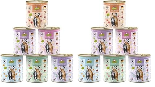  6x 800g für für Feinschmecker Futterätze Packung mit 2