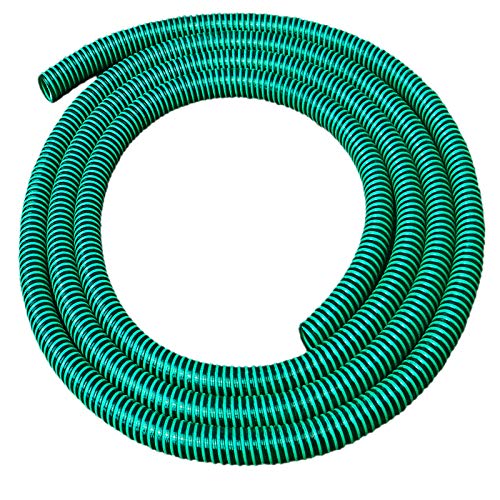 Saugschlauch Spiralschlauch Innendurchmesser NW 38 mm 1 1 2 Zoll Länge Rolle 15m Meter lang Druckschlauch Förderschlauch Pumpenschlauch Teichschlauch Bewässerung grün