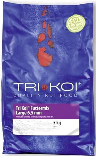 Tri Koi Futter Mix Large 6 5mm unter 15 C 25 kg