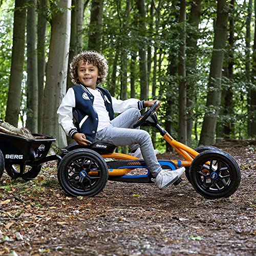 BERG Pedal-Gokart Buddy B-Orange Kinderfahrzeug Tretfahrzeug mit hohem Sicherheitstandard Luftreifen und Freilauf Kinderspielzeug geeignet fÃ¼r Kinder im Alter von 3-8 Jahren