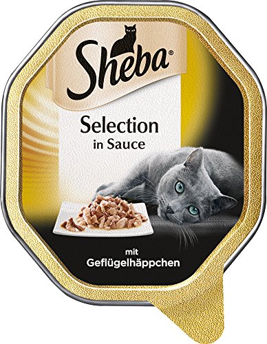 Sheba Schale Selection in Sauce - mit Geflügelhäppchen 85 g
