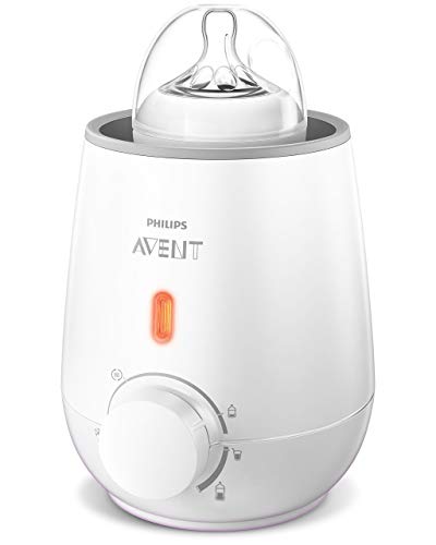 Philips Avent SCF355/00 Flaschenwärmer, schnelle und gleichmäßige Erwärmung, weiß