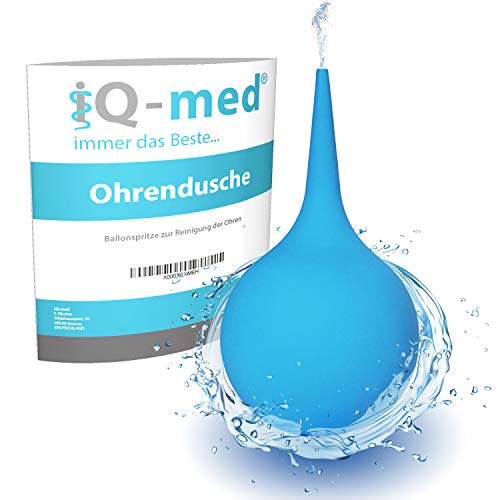 iQ-med Ohrenreiniger 200ml | Ohrenschmalzentferner aus medizinischem Sarolit | Ohrendusche