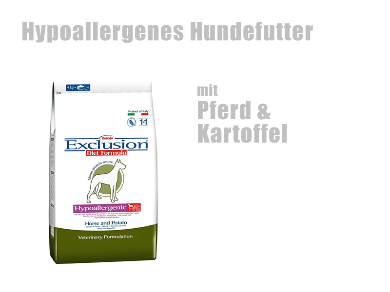 Hypoallergenes Hundefutter mit Pferd