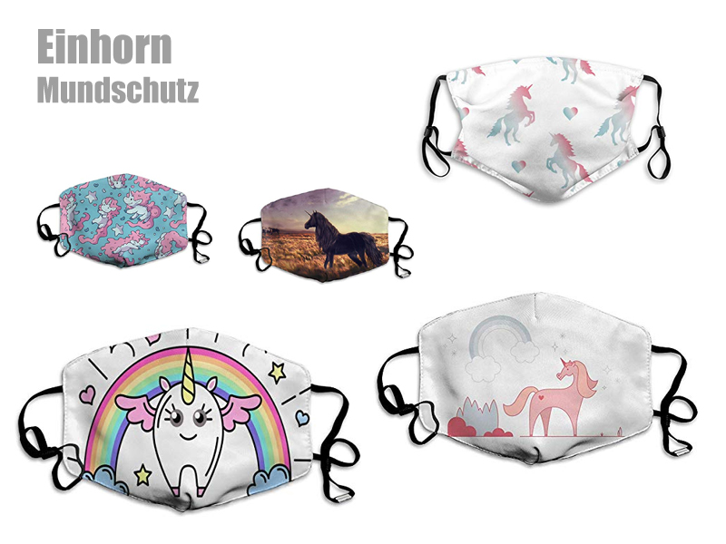 Einhorn Mundschutz