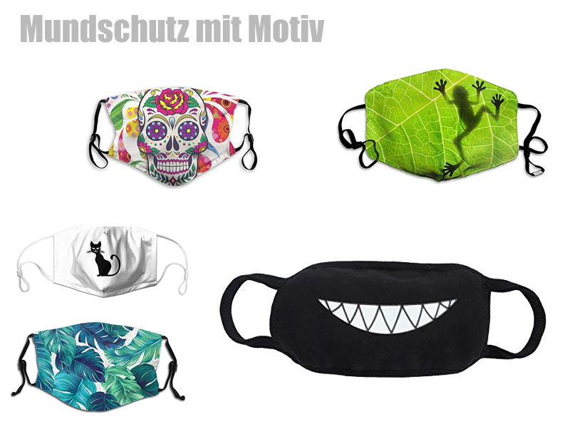 Mundschutz mit Motiv