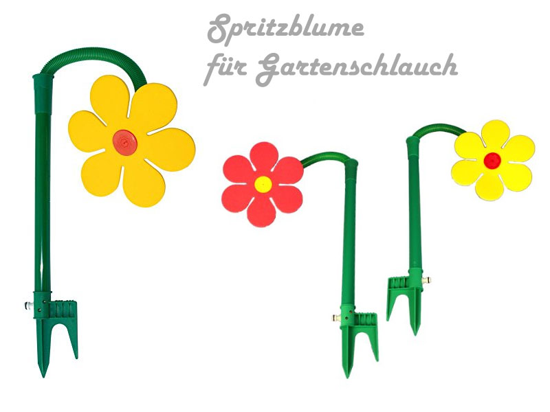 Spritzblume fÃ¼r Gartenschlauch